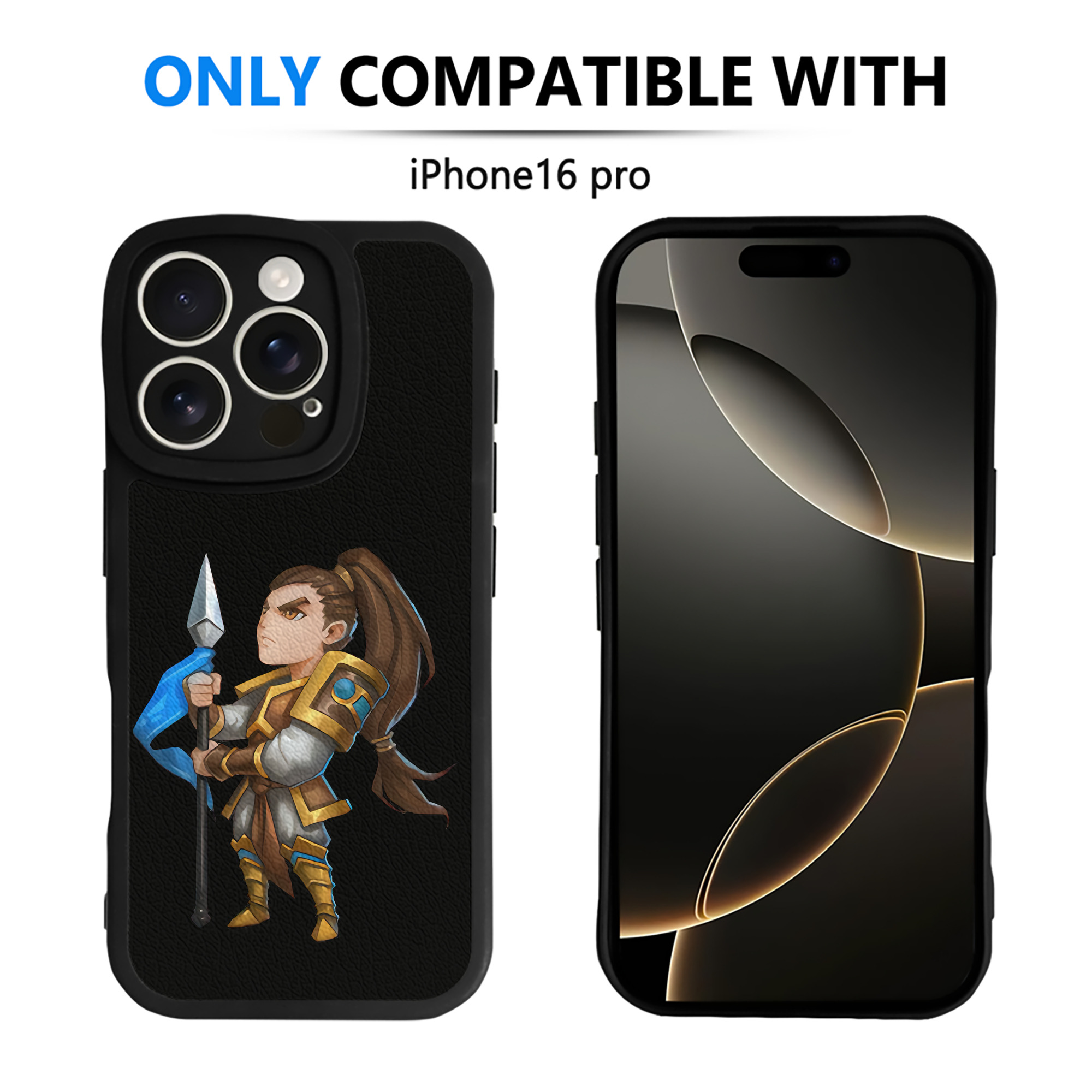 リーグ・オブ・レジェンド League of Legends LOL 【iPhone 16シリーズ対応】シリコンスマホケース（レザー調） 材質：シリコン
